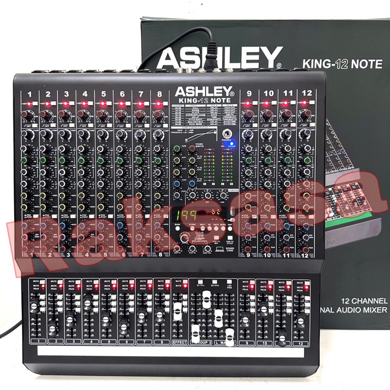 Mixer ashley king 16 note original Ashley King 16 channel