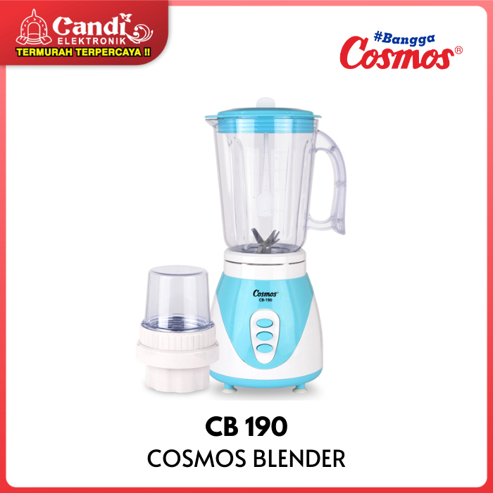 COSMOS Blender Plastik Kapasitas 1,5 Liter CB 190