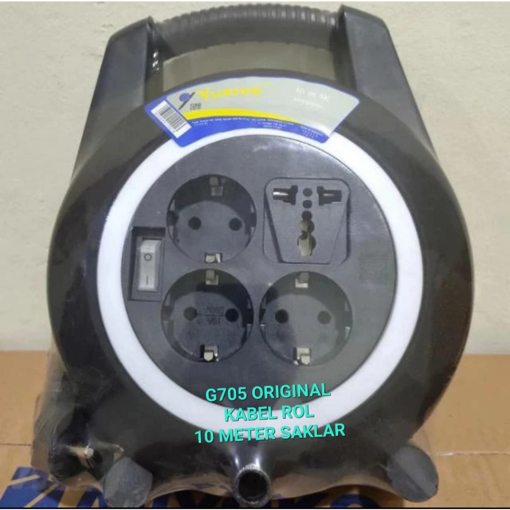G705 ORIGINAL KABEL ROL ROLL 10 M METER SAKLAR BOX STOP KONTAK SOCKET LISTRIK ELEKTRIK ELEKTRONIK ST