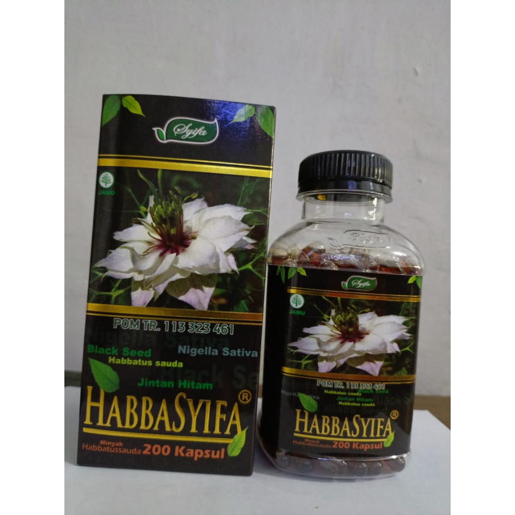 Minyak Habbatusauda Habbasyifa 200kp - Habbasyifa 200kp - Minyak Habbatussauda asli