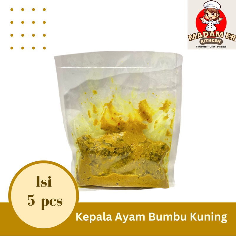 

Kepala Ayam Bumbu Kuning isi 5 pcs | Ayam Goreng Ungkep | Ayam Goreng | Khusus pengiriman Instant