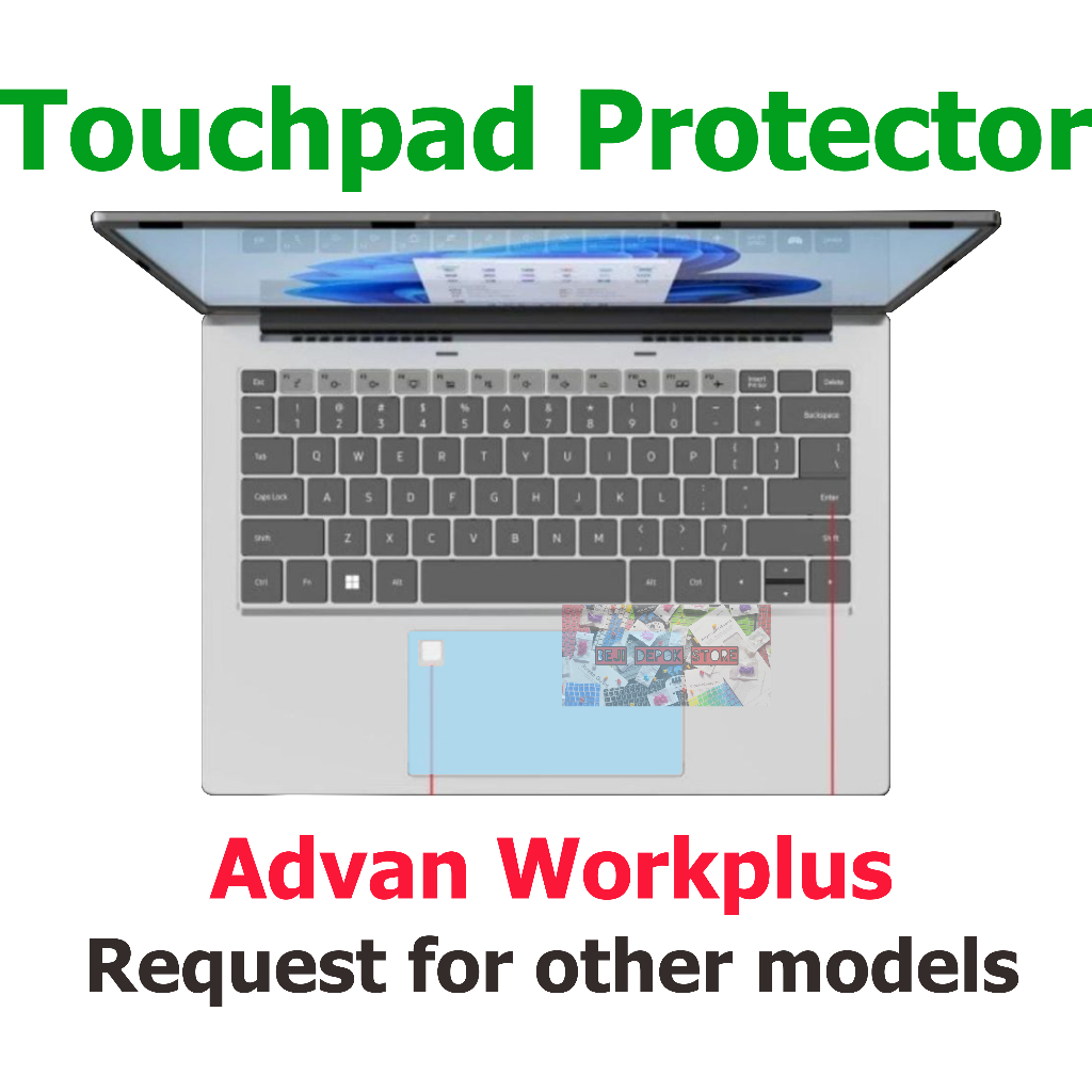 Touchpad Protector advan workplus