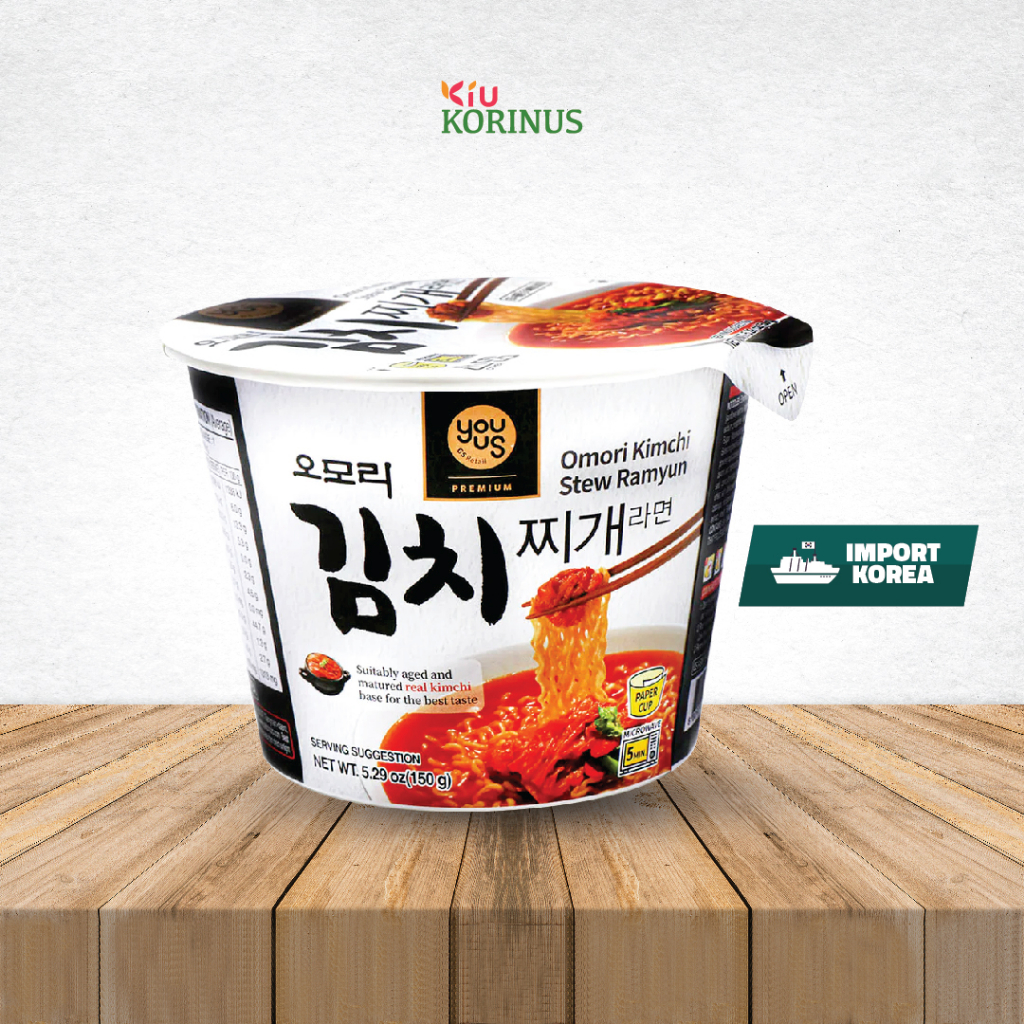

K-Omori Kimchi Stew Ramyun/Mie Instan Rasa Kimchi 150gr