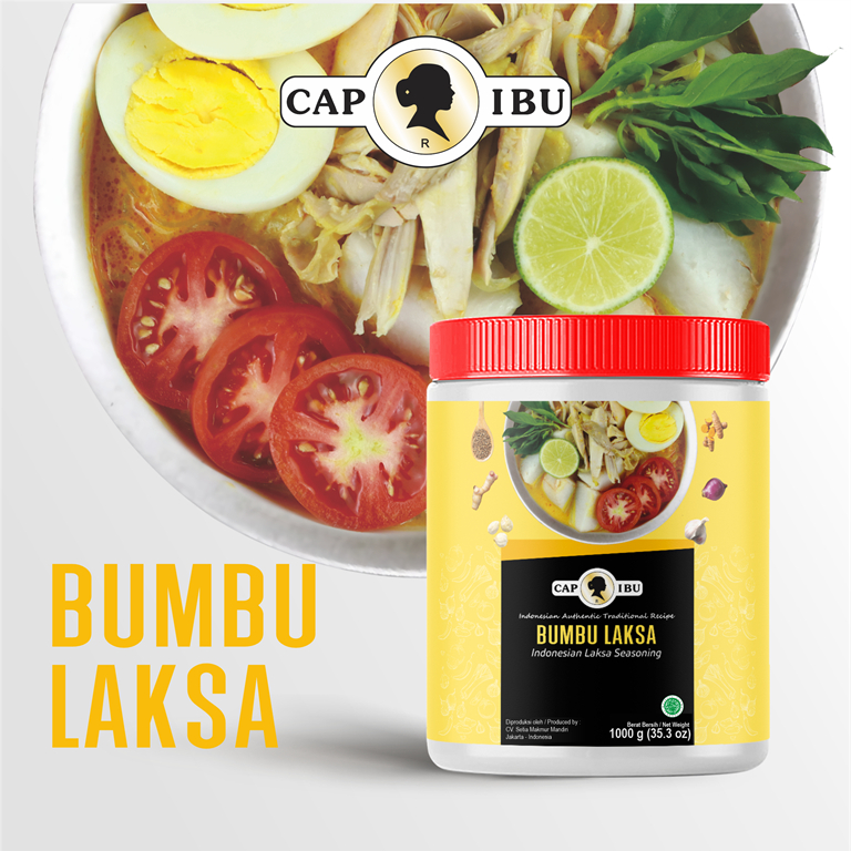 CAP IBU Bumbu Laksa Kemasan Pot