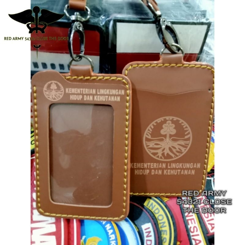 

ID Card Holder Tali Lanyard Name Tag Logo Kementerian Lingkungan Hidup Dan Kehutanan