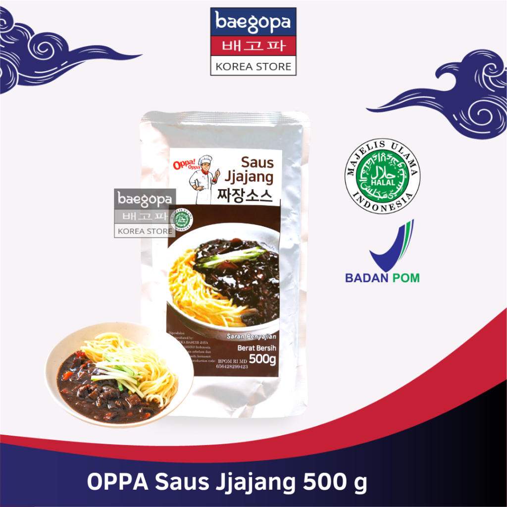 

OPPA Saus Jjajang 500 g Halal | Saus Jajangmyeon