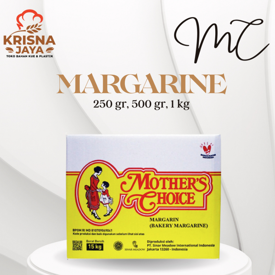 

Mothers Choice Bakery Margarine / Margarin per 250gr