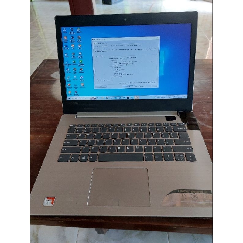 Laptop Lenovo ideapad 320 bekas | Laptop bekas second laptop AMD A4