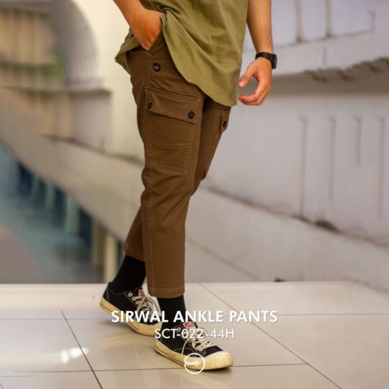 Leafy original sct 022-44  celana sirwal pria ankle pant