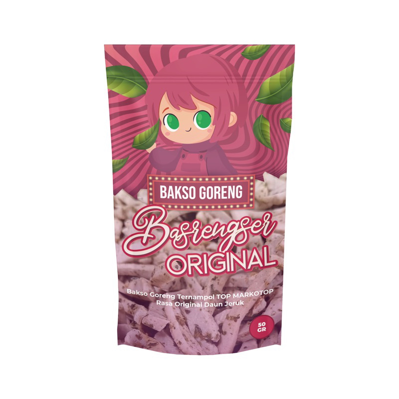 

BASRENG ORIGINAL DAUN JERUK 50G KEMASAN STANDING POUCH
