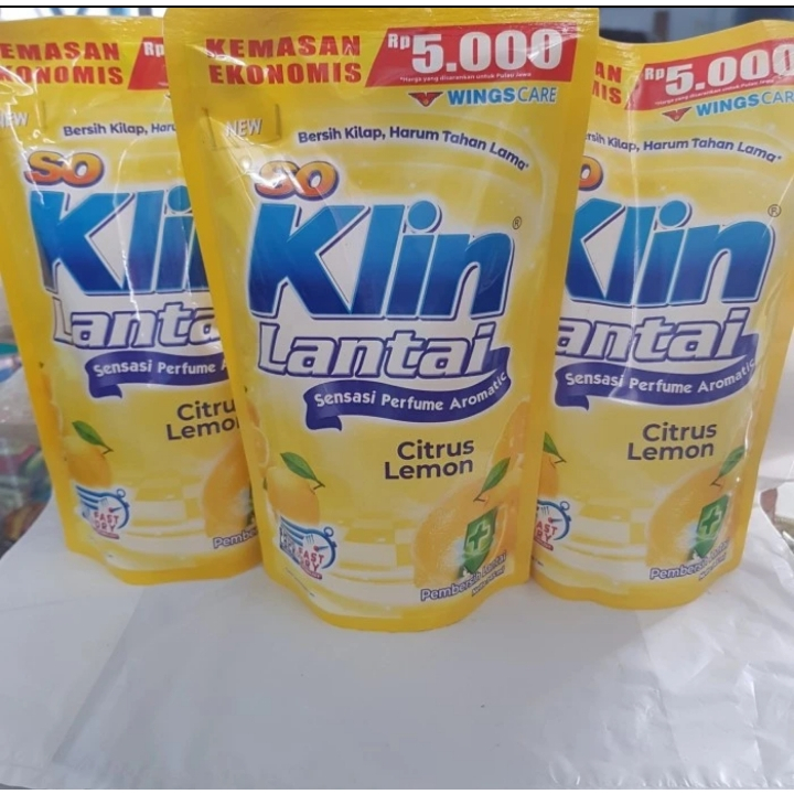 SOKLIN SO KLIN LANTAI 5000 CITRUS LEMON