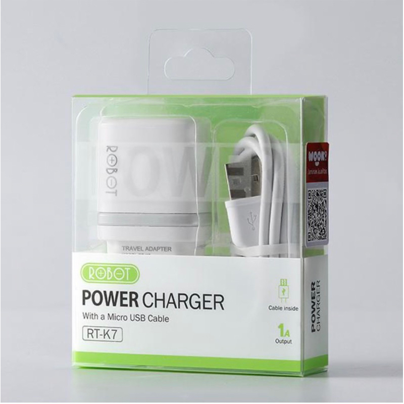 Charger Robot RT K7 / charger hp mikro