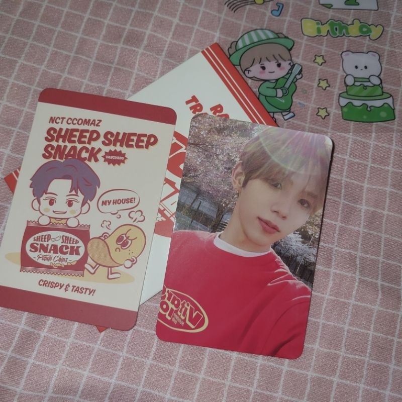 TRADING CARD NCT CCOMAZ ORANGE VERS SHOTARO SELCA YANGYANG CONCEPT UNSEALED