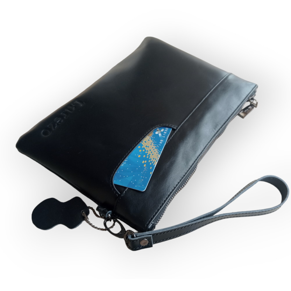 handbag pria kulit asli - tas tangan pria kulit asli