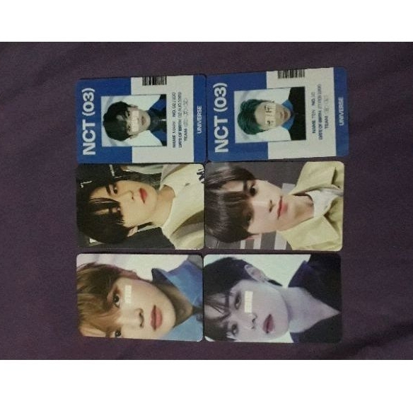 WTS PC ID CARD UNIVERSE MARK TEN PC KONSEP SELCA SUNGCHAN KUN