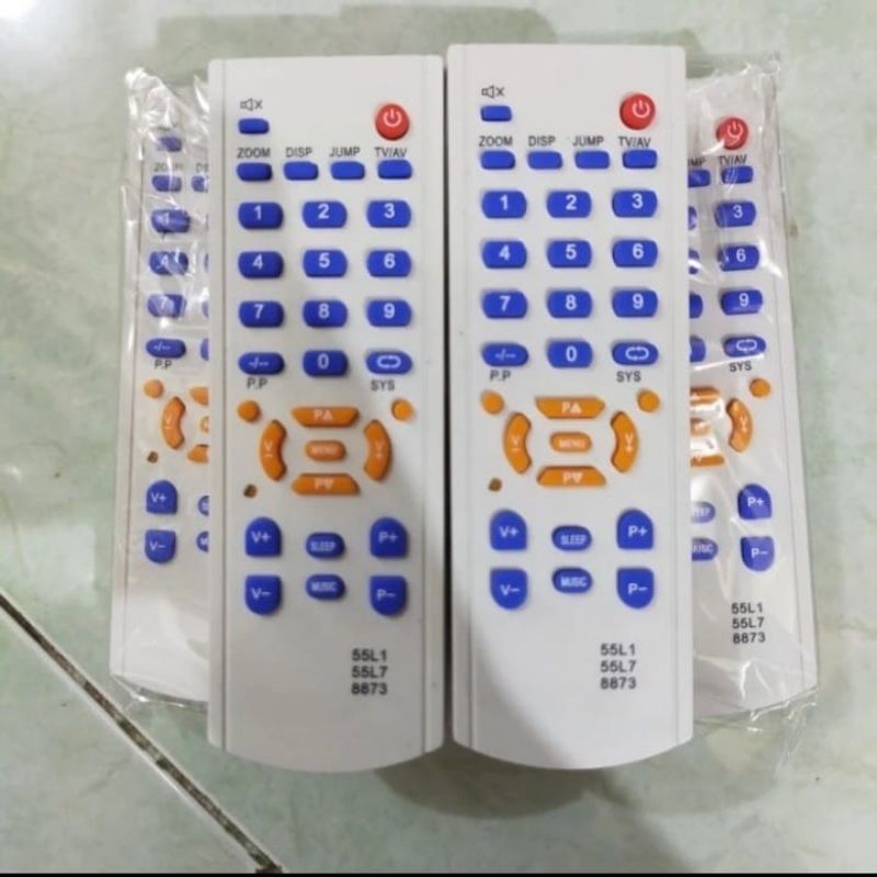 Remote tv tabung cina/China wcom 55L1
