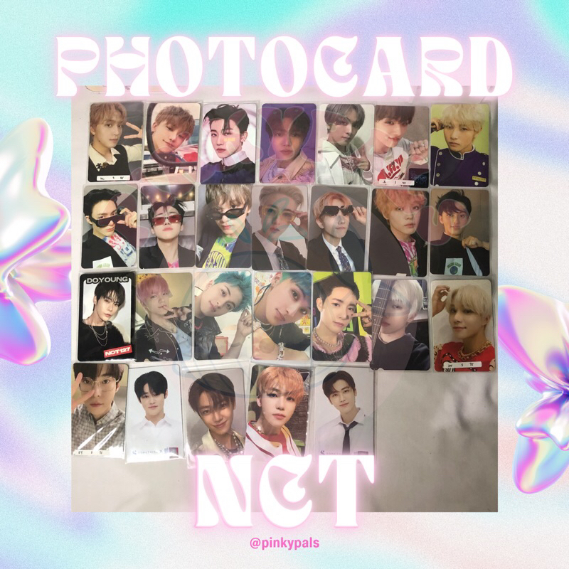 FLASH SALE Photocard official NCT agent mixtape AR selca somethinc concept trading card Mark Renjun 