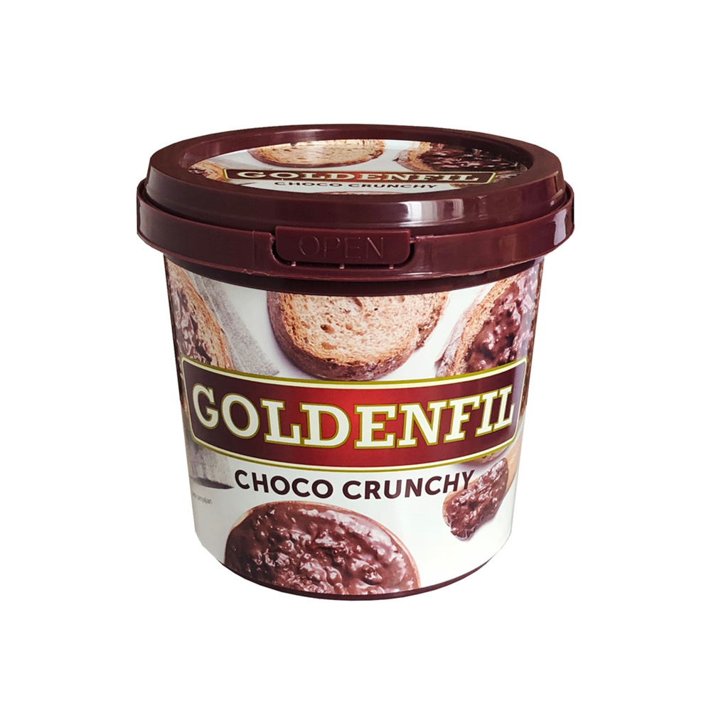 

GOLDENFILL COKLAT, Goldenfill Choco Crunchy 1kg Kemasan Pail