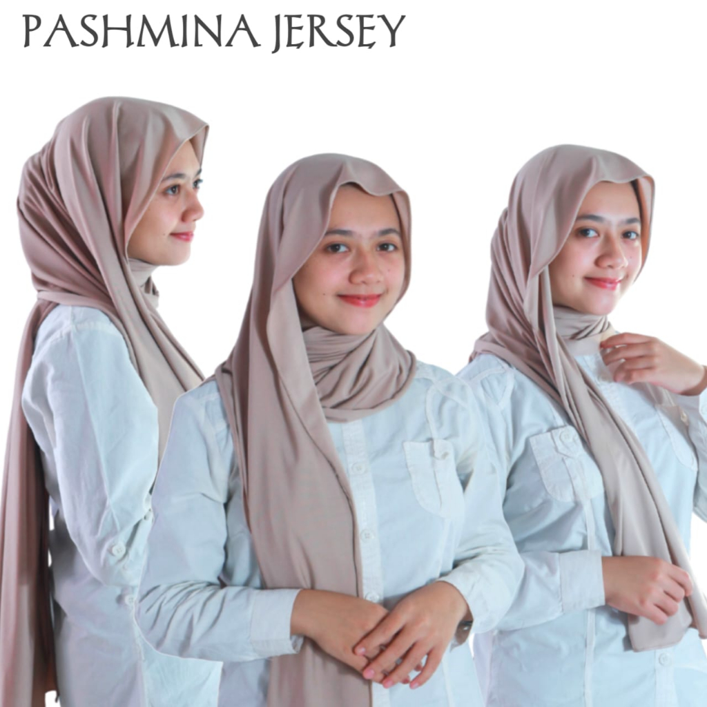 Pashmina Kaos Jersey | Hijab Pashmina jersey Premium | Pashmina Turkey / Oman