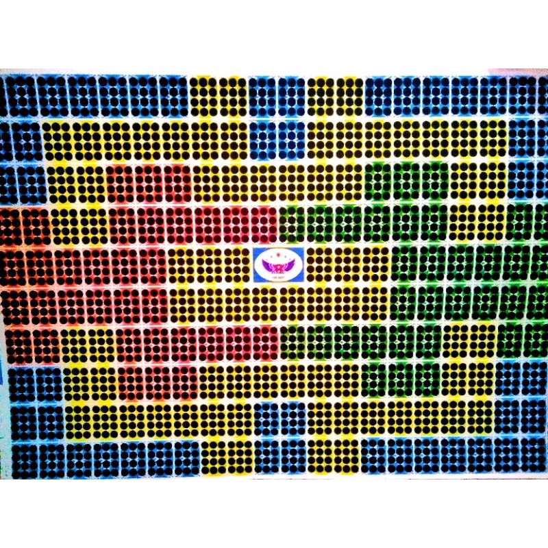 Mainan Teka-Teki Gosokan/Gosok-Gosok Boom isi 200 Kupon Per Lembar Titik 12 naddshopp