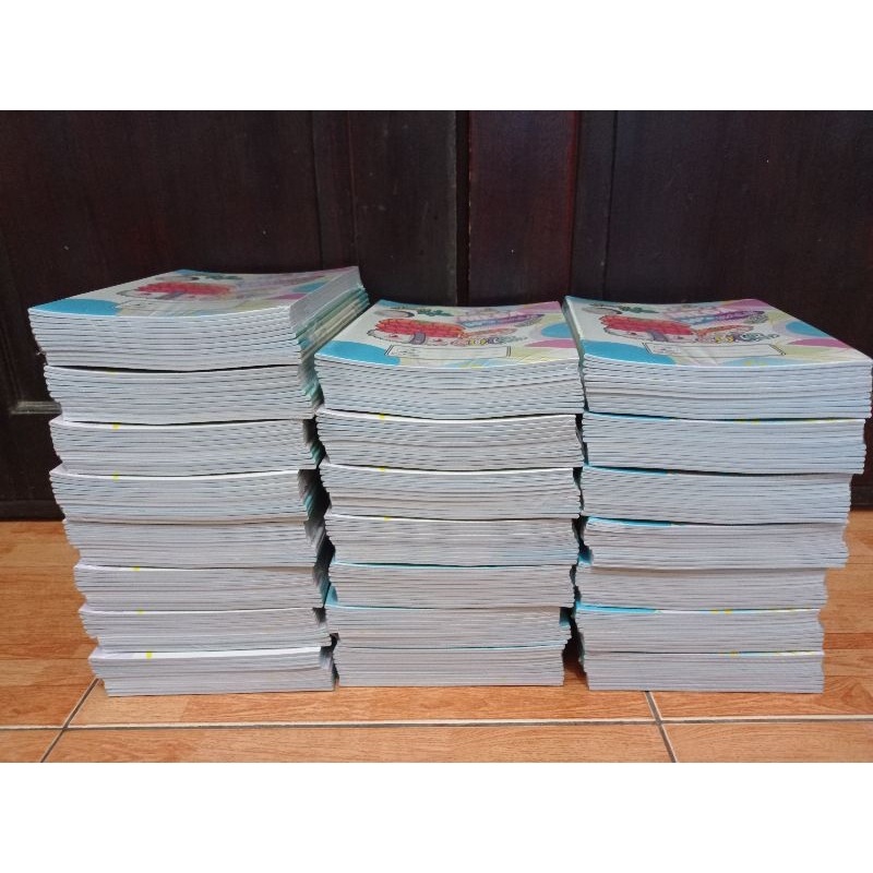 

BUKU TULIS GARIS CAP KAPAK 1PACK (10BUKU) ISI 38LEMBAR