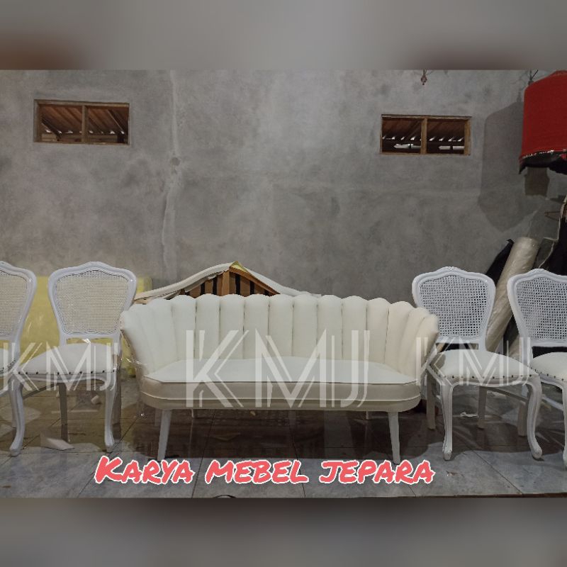 [KURSI PENGANTIN DEKOR PELAMINAN] LESTI + BESAN CERRY