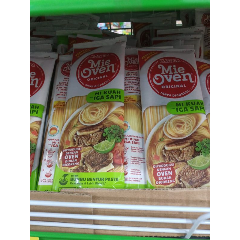 

mie oven original kuah dan goreng isi 4