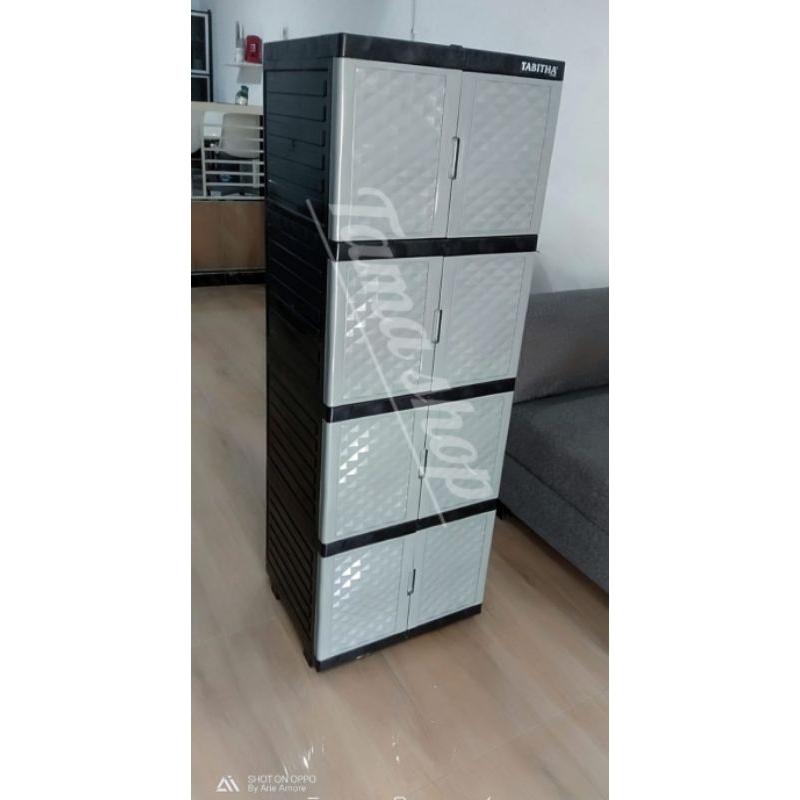 lemari plastik tabitha susun 4