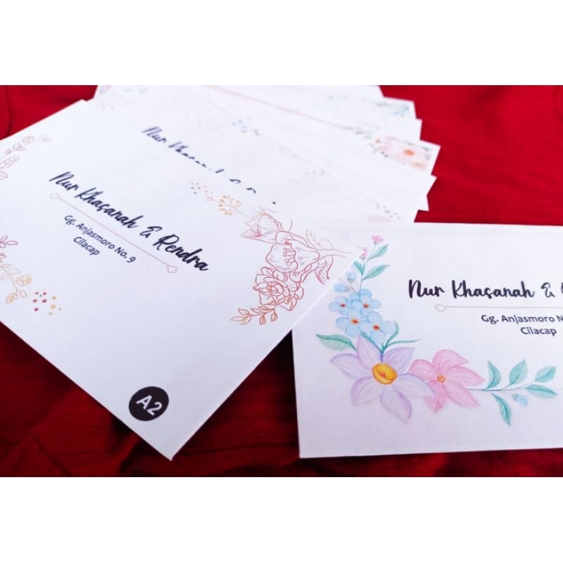 

Amplop Kondangan / Amplop Custom Size 9.5 x 15.2 cm