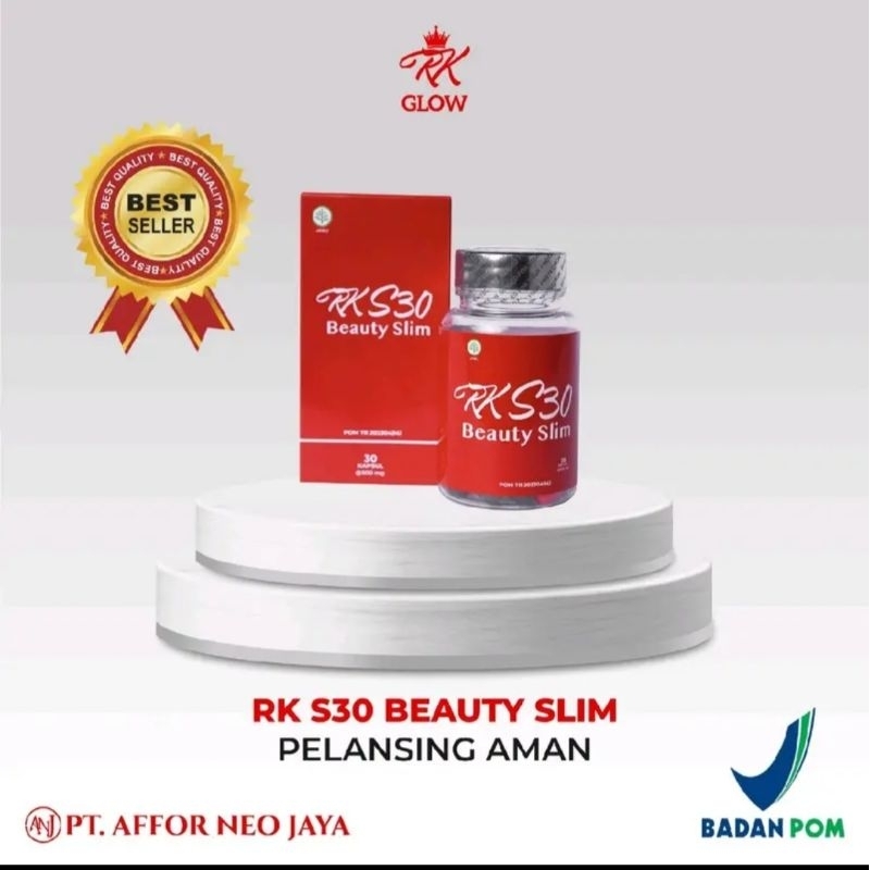 RKS30 BEAUTY SLIM RK GLOW ISI 30KAPSUL