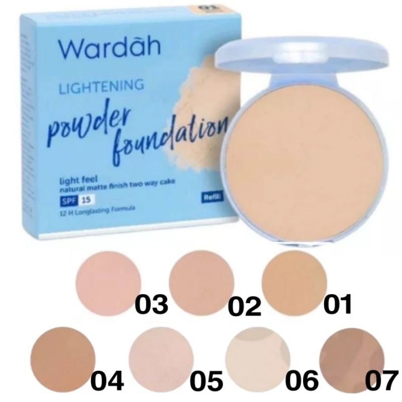 Wardah bedak padat refil