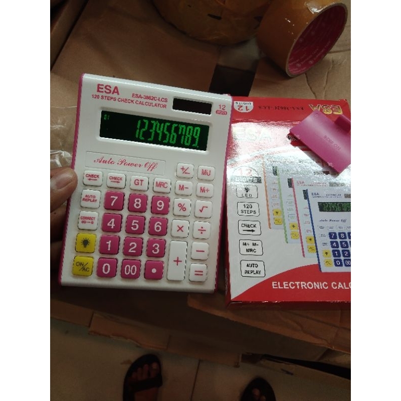 

Kalkulator Esa 3862 LCD Murah