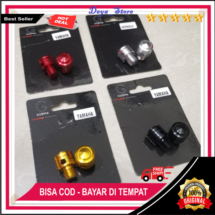 Cover Tutup Baut Spion Yamaha Aerox Nmax Ori Tutup Baut Spion Variasi Motor Lexi Mio Xeon dll Origin