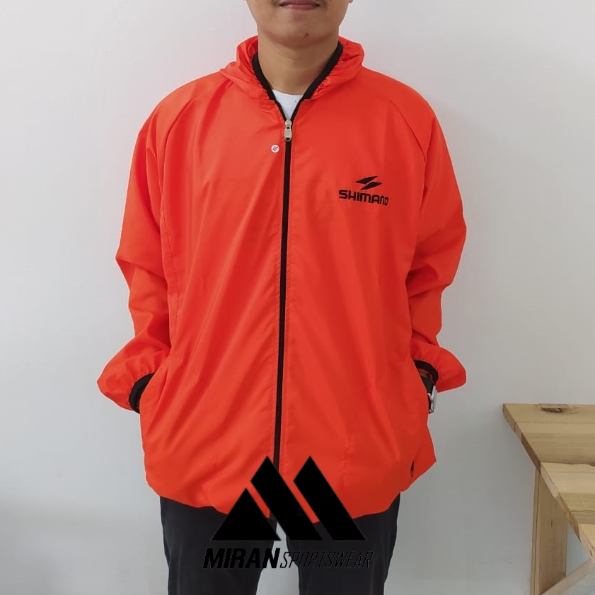 TERMURAH JAKET OLAHRAGA PARASUT PRIA WANITA JUMBO UKURAN BESAR XXXL LD 120 125 JAKET OLAHRAGA HIJAB