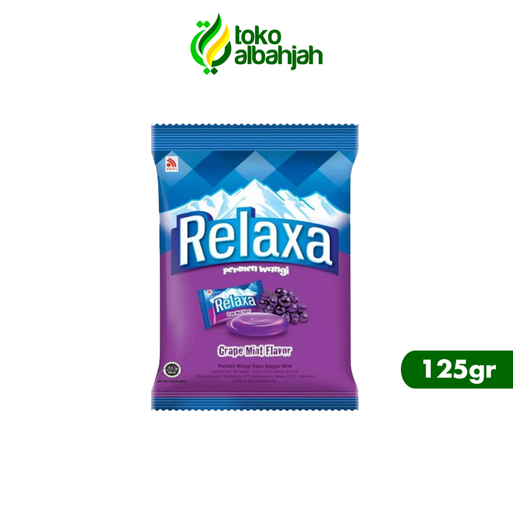 

PERMEN RELAXA GRAPE MINT ANGGUR 125GR