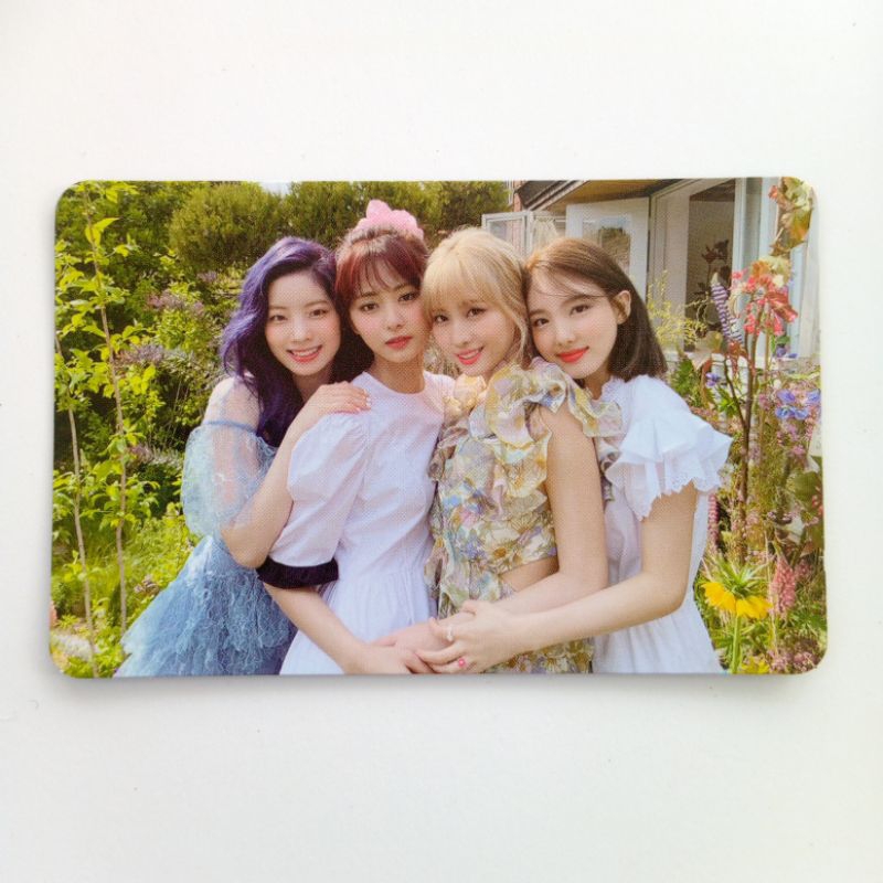 Photocard Twice Dahyun Tzuyu Momo Nayeon More & More