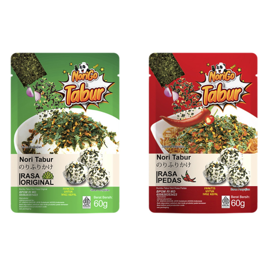

Nori Tabur Rumput Laut Panggang 60g