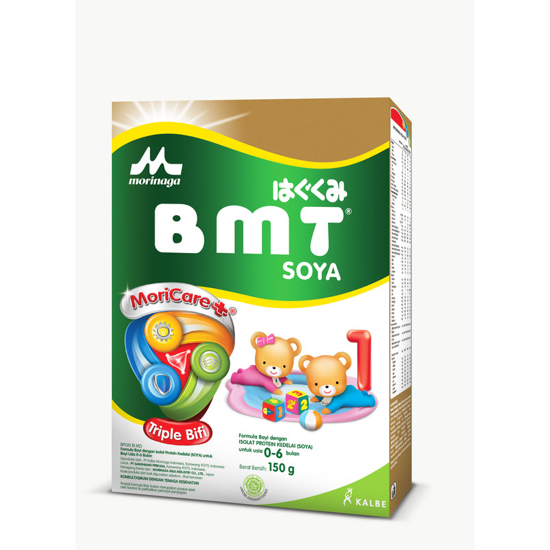 Morinaga BMT Soya 0-6 Bulan 150 Gr