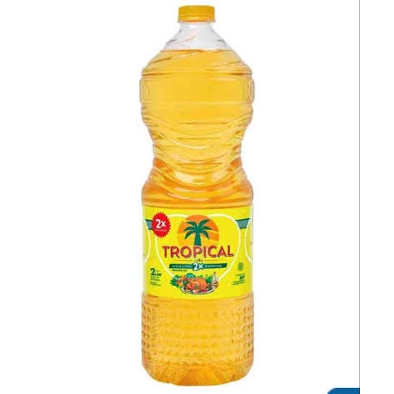 

MINYAK GORENG TROPICAL BOTOL 2 LTR / MINYAK GORENG 2 LITER