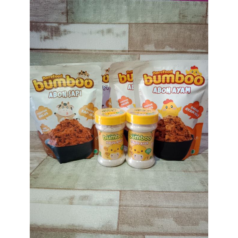 

BUMBOO ABON SAPI DAN AYAM, KALDU AYAM