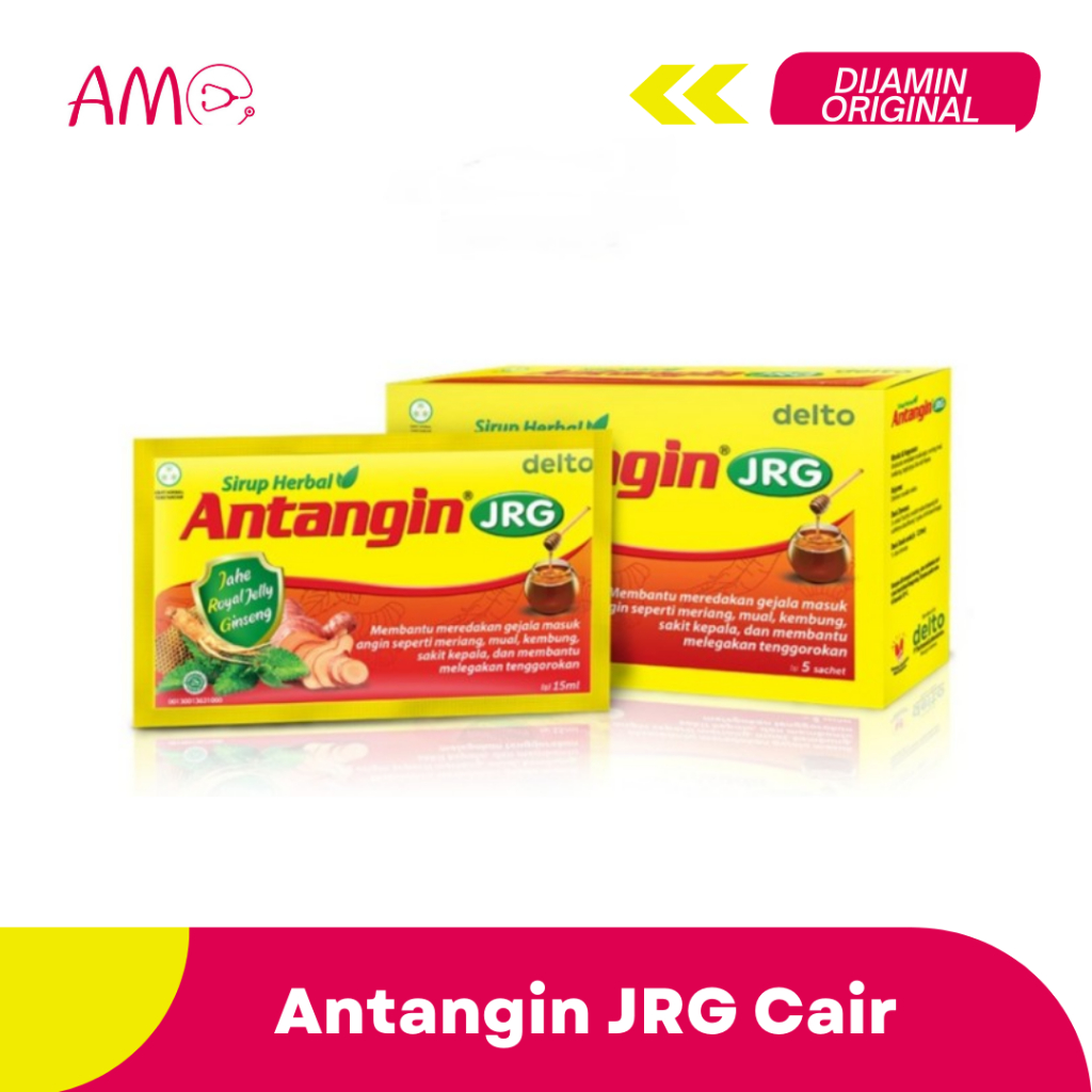 

Antangin JRG Sachet - 1 Sachet / sirup herbal masuk angin