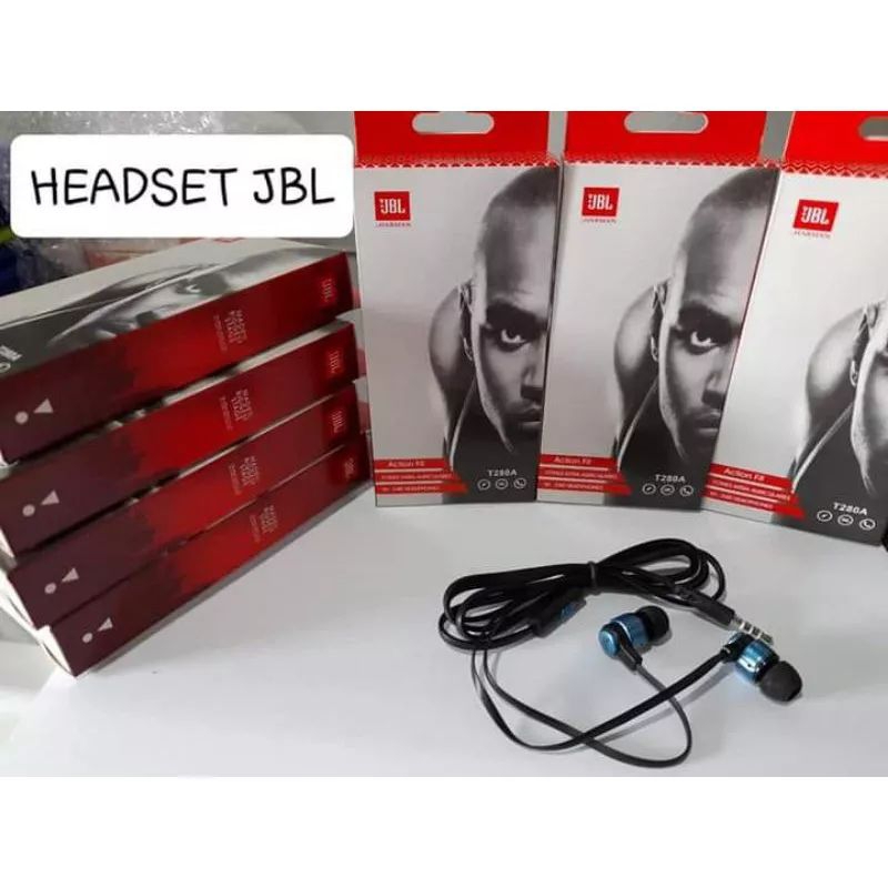 Headset JBL T - 280A Extra BASS
