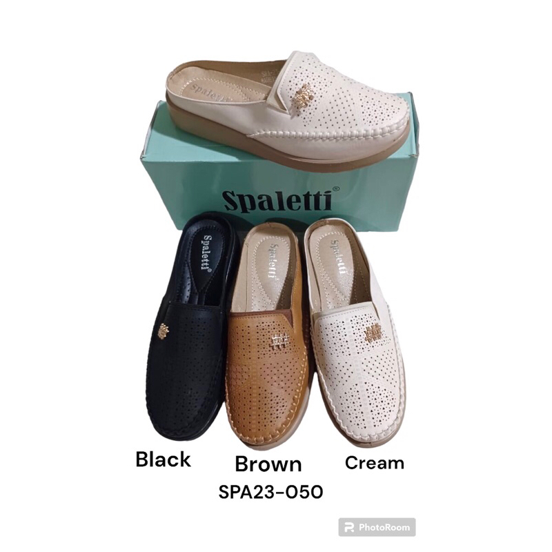 Sepatu Selop Spaletti Import SPA23-050