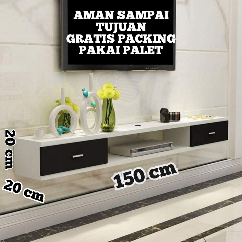 Rak tv Meja tv gantung minimalis termurah