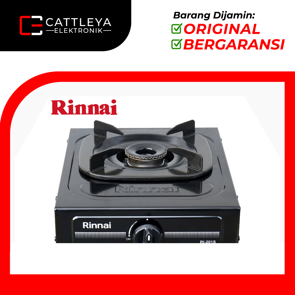 [COD] RINNAI KOMPOR RI 201S / RI-201S / RI 301 S / RI301 S (1 TUNGKU) GARANSI RESMI
