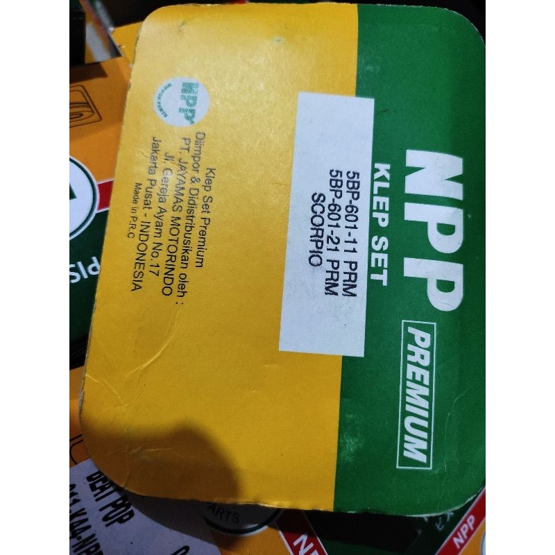 KLEP SET SCORPIO SCORPIO Z KLEP IN EX YAMAHA SCORPIO