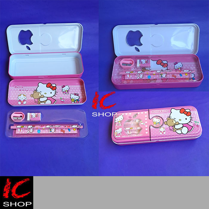 

Set Pencil Case Kaleng Susun / Dosgrip Karakter