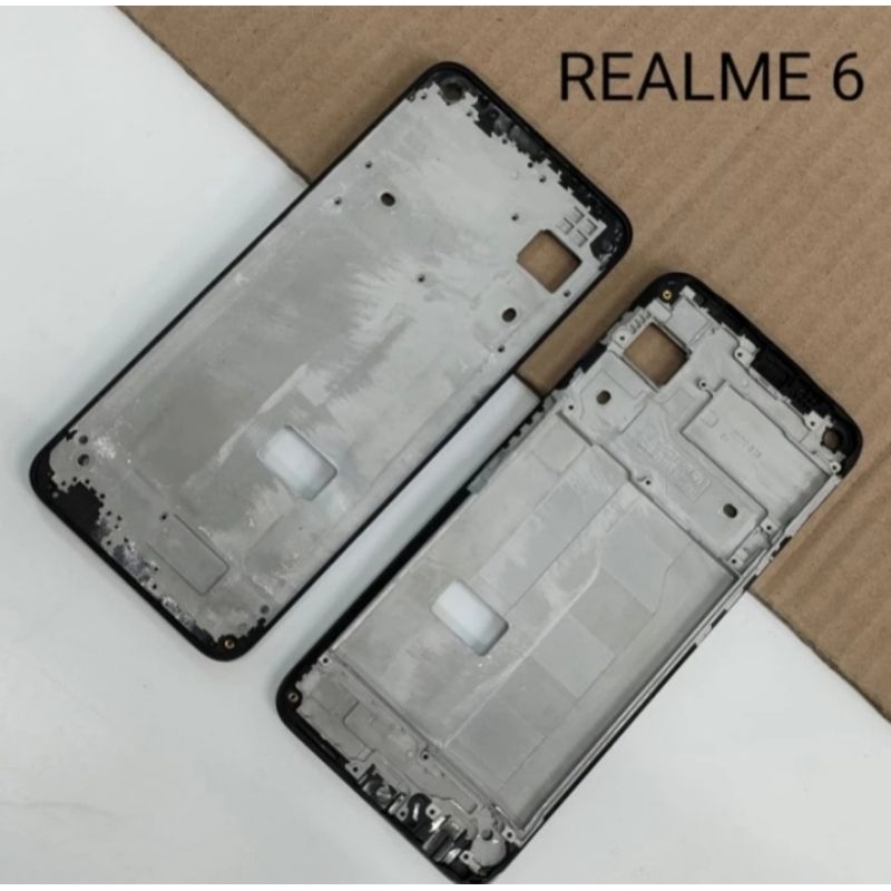 BAZEL TULANG TENGAH REALME 6_FRAME TULANG TENGAH_FRAME LCD