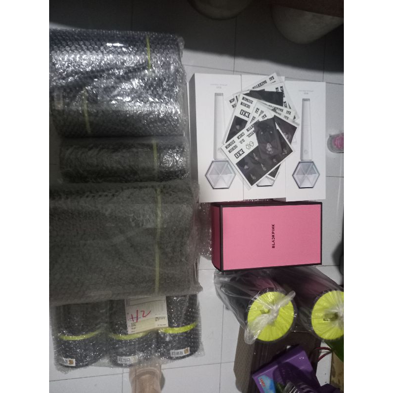 [READY STOCK] LIGHTSTICK BTS AESPA BLACK PINK BY LYURAMERCH