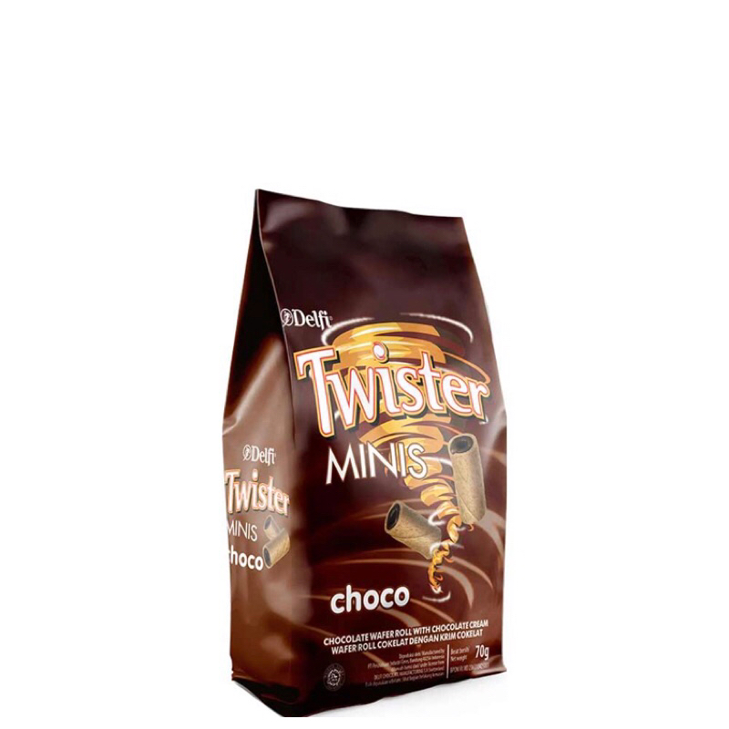 

Delfi twister minis 70g choco Black vanila